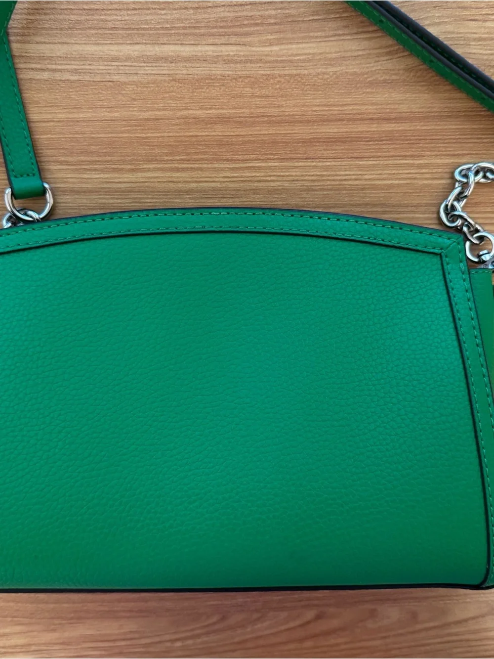 Michael Kors Emerald Green Crossbody Camera Bag
